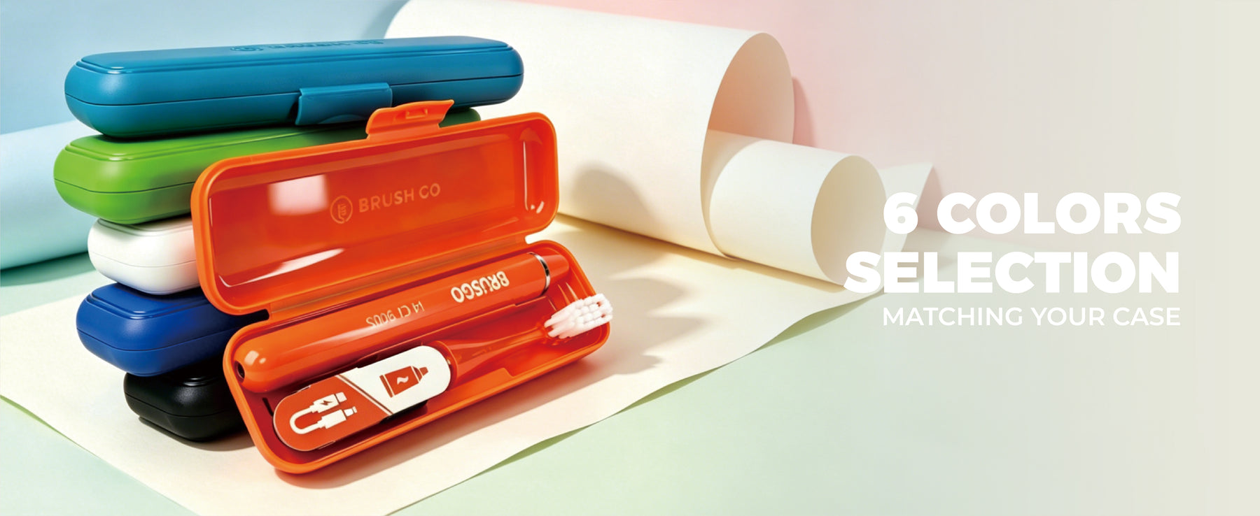 BRUSGO i4 sonic electric toothbrush feature banner 8